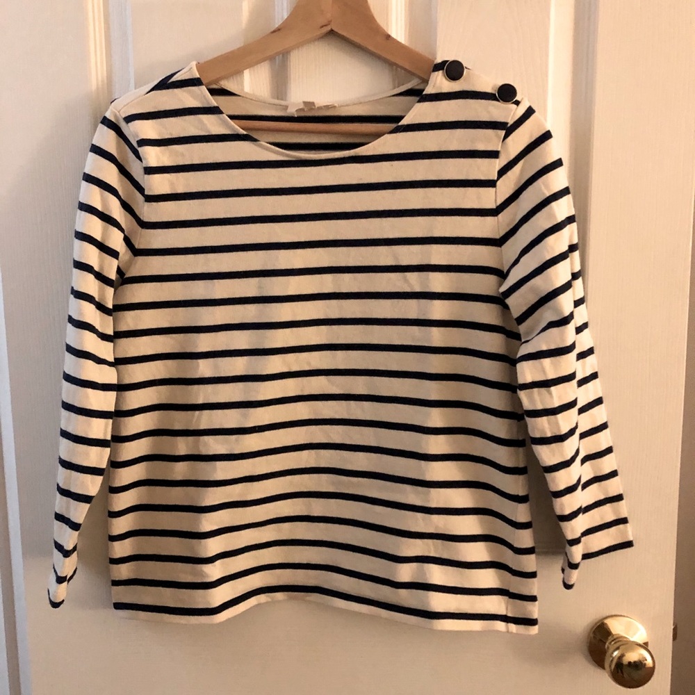 Sezane striped shirt